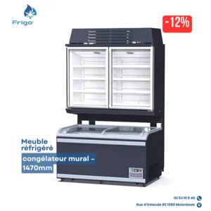 FR14B/X-L01+FR14A/ZTB-U/ Meuble réfrigéré/ Congélateur Armoire Mural de Supermarché 1470mm