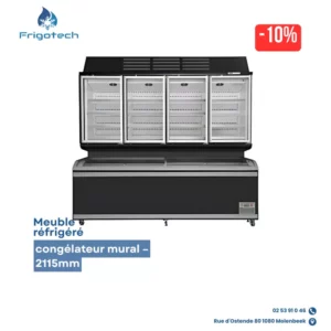 FR21B/X-L01+FR21A/ZTB-U/ Congélateur Mural & Armoire Réfrigérée Commerce 2115mm
