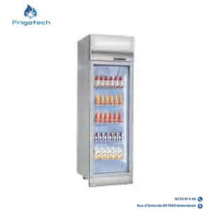 FR-D620-1M - Réfrigérateur vitré avec 1 porte et un groupe supérieur