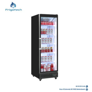 FR380-1M-R - Réfrigérateur à bière à porte vitrée courbée à une porte