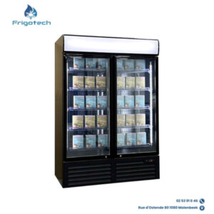 FRD-1330H - Congélateur vitré avec deux portes
