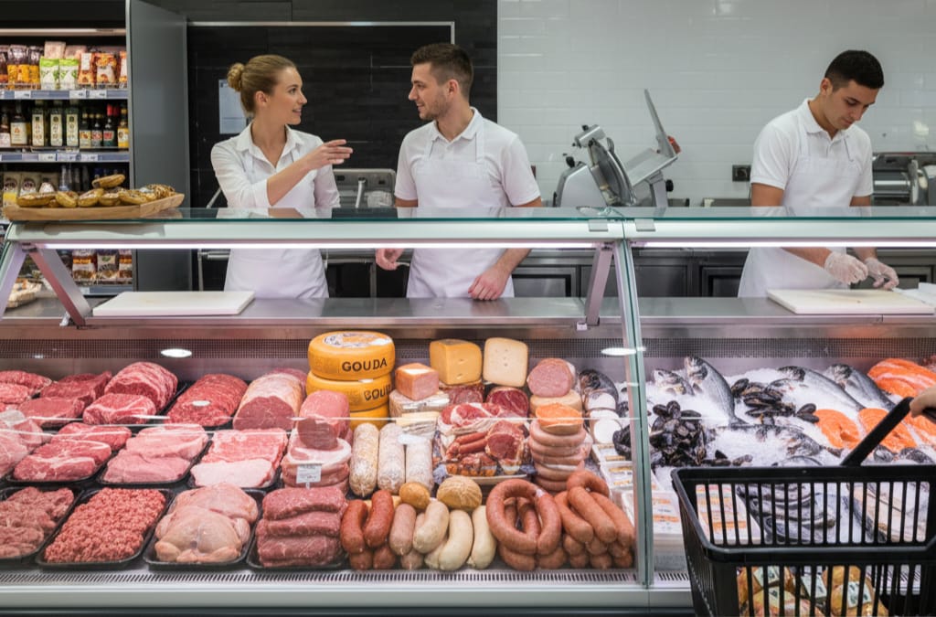frigo professionnel pour supermarché à Bruxelles
