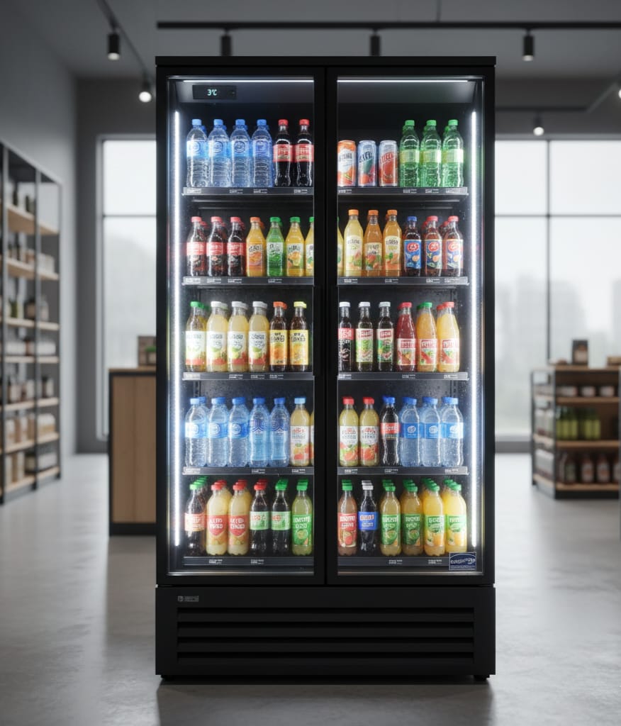 installation de vitrines à boissons réfrigérées à Bruxelles