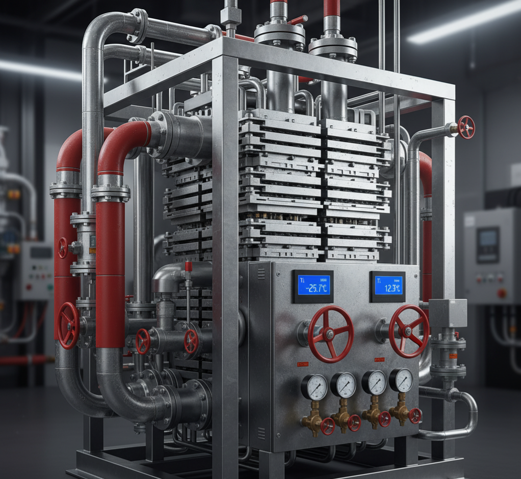 réfrigération à cascade CO₂ / NH₃