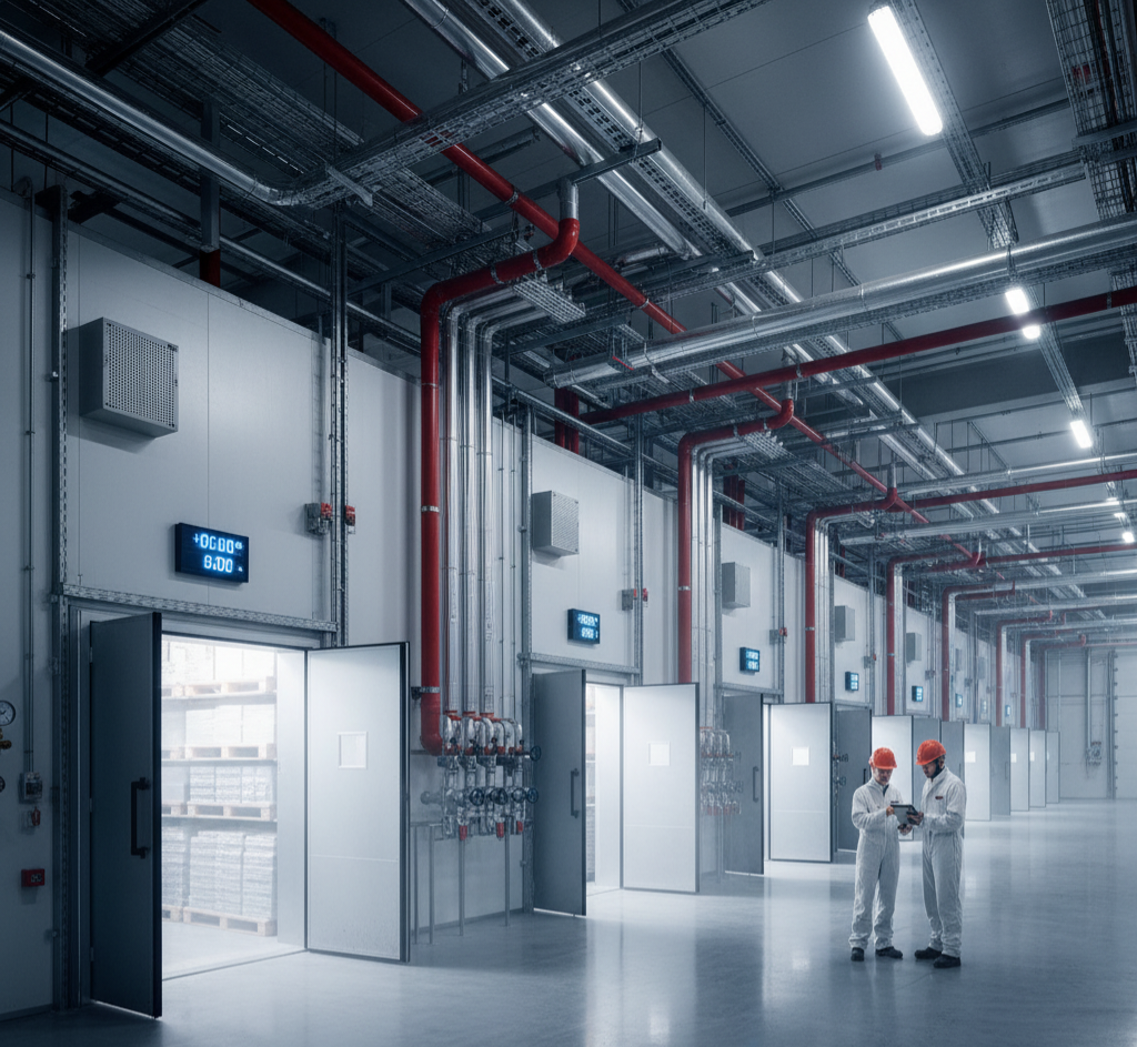 réfrigération à cascade CO₂ / NH₃