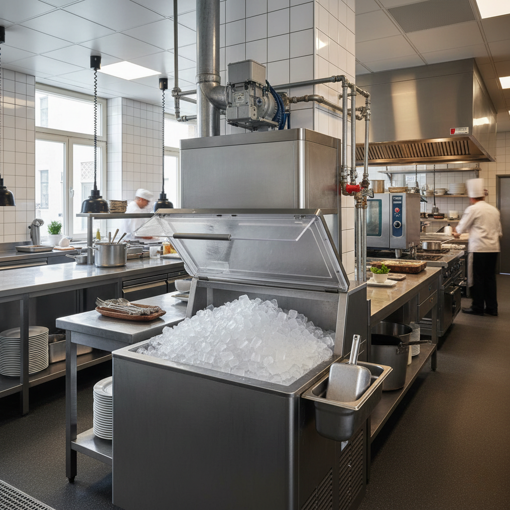 Installation de machines à glaçons professionnelles à Bruxelles<br />
