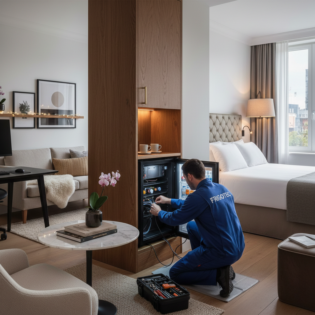 Installation de mini bars réfrigérés à Bruxelles