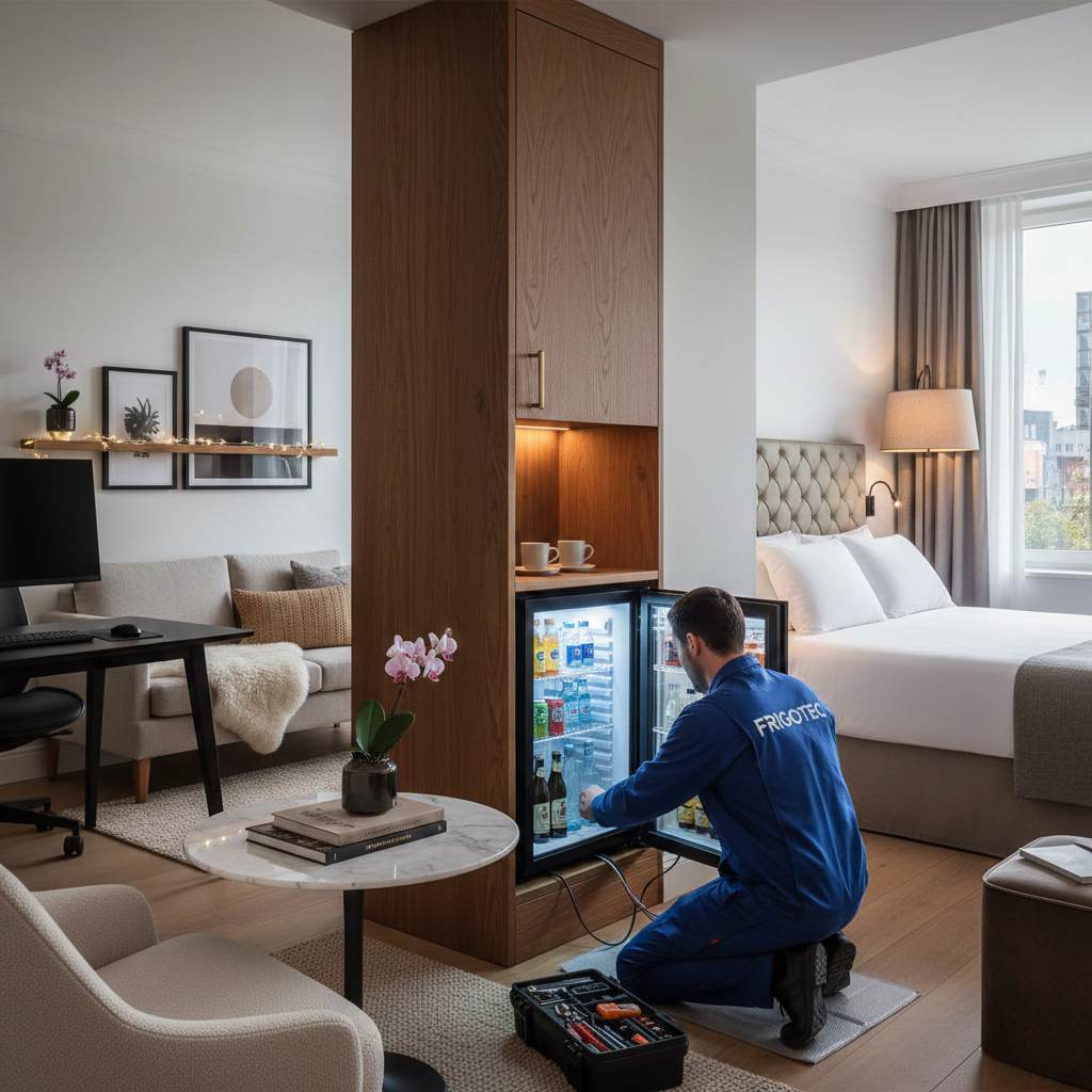 Installation de mini bars réfrigérés à Bruxelles