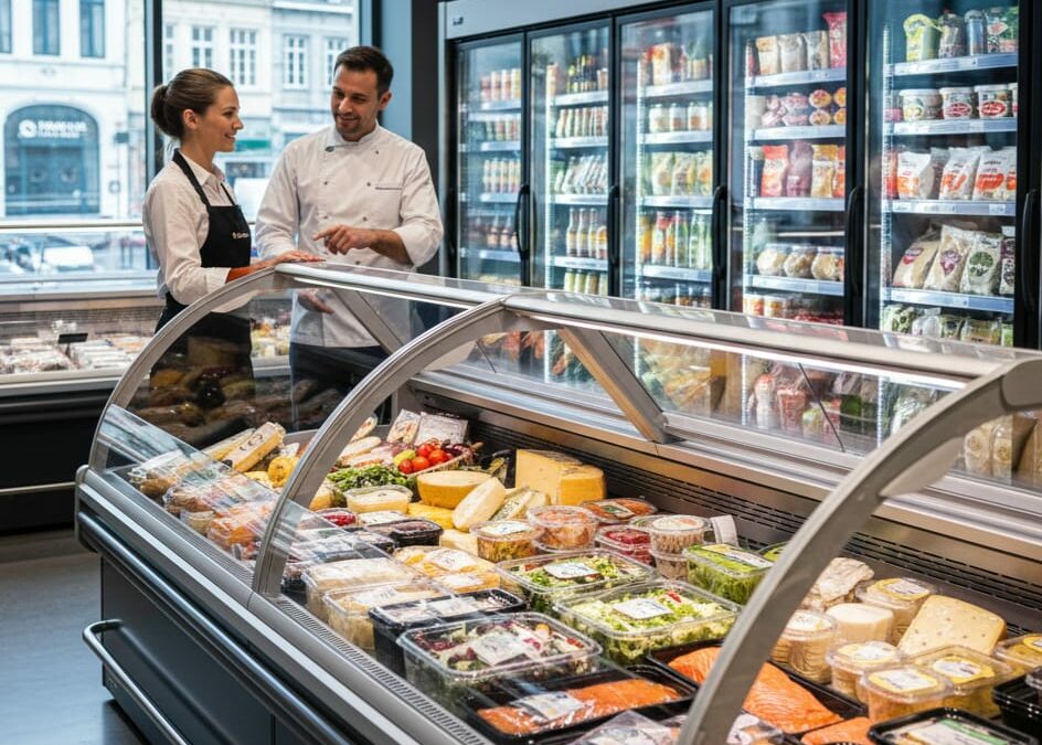 Maximisez vos ventes grâce à une vitrine réfrigérée bien visible et accessible