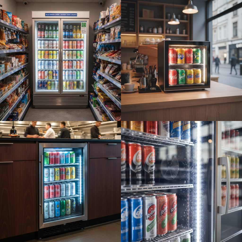 Installation de refroidisseurs de canettes à Bruxelles