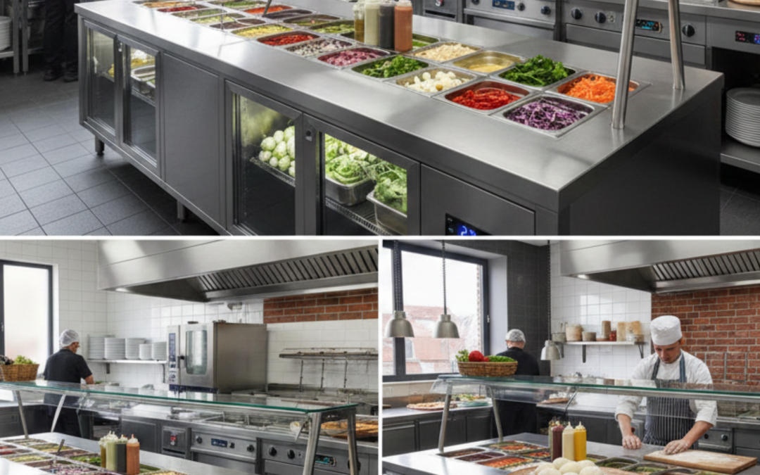 Installation de saladettes professionnelles à Bruxelles : guide complet pour bien choisir vos équipements frigorifiques